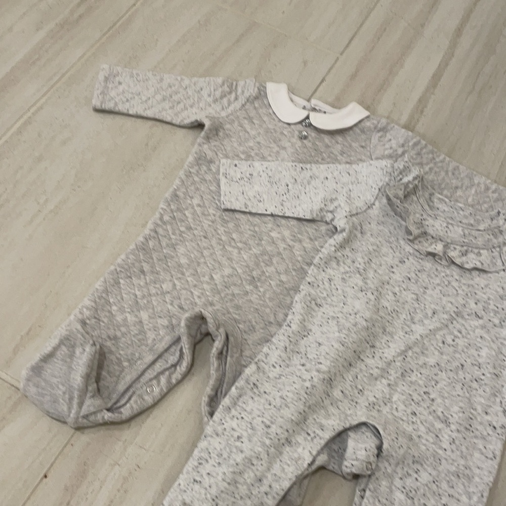 Grey Rompers - Picture 2 of 3